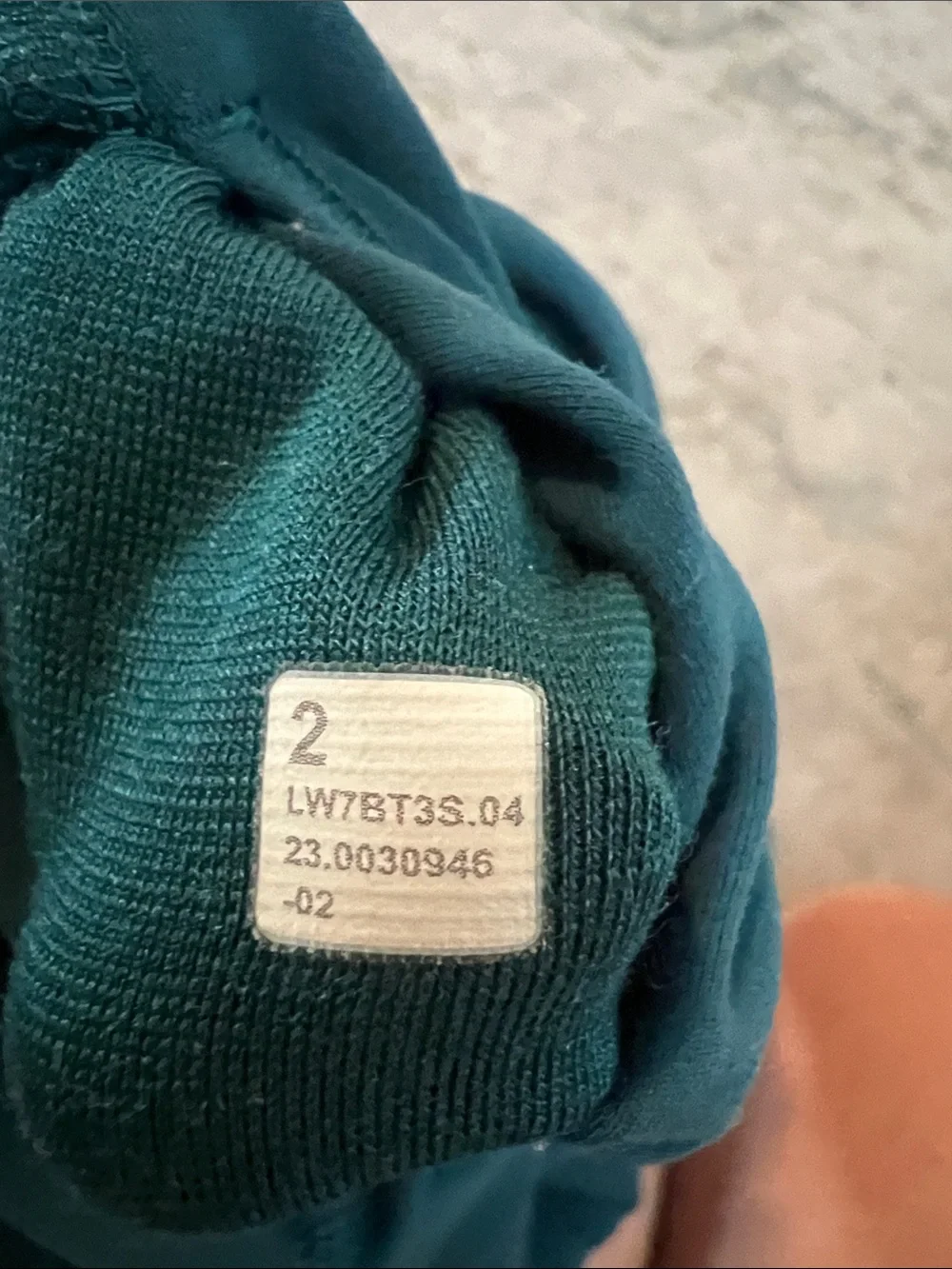 lululemon High-Rise Bike Shorts in Deep Teal, Size 2